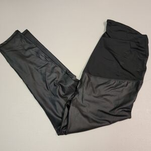 Isabel Maternity Active High Gloss Leggings Size XL